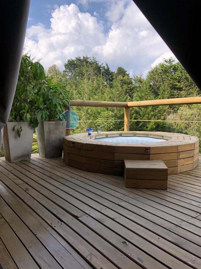 Bleu Hills Glamping Llanogrande Hotel Rionegro Kültér fotó